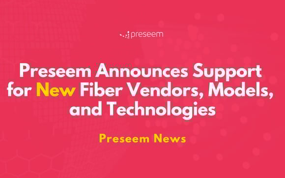 New Fiber Vendors announcement