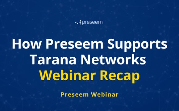 Tarana RF Score Webinar Recap